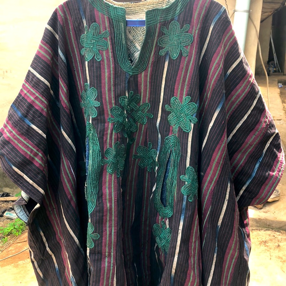 Africa is built with creativity.This is one of the kings AGBADA IN AFRICA